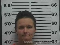 Mugshot of Melissa Joe Meyers booked in Belmont County, Ohio on April 23, 2026