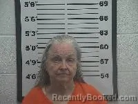 Mugshot of Cynthia Anne Burkhart booked in Belmont County, Ohio on May 21, 2026
