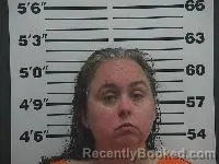 Mugshot of Christin Elizabeth Robinson booked in Belmont County, Ohio on April 10, 2026