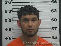 Mugshot of Kevin Edgardo Ramirez-Ortega booked in Belmont County, Ohio on April 12, 2026