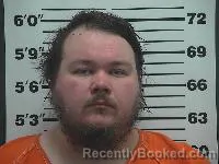 Mugshot of Nicholaus Lee Goins booked in Belmont County, Ohio on April 24, 2026