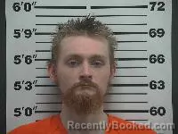 Mugshot of Dustin Ryan Lancaster booked in Belmont County, Ohio on April 30, 2026