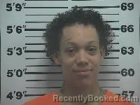 Mugshot of Azjha Na'Shay McGee booked in Belmont County, Ohio on May 14, 2026