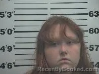 Mugshot of Haley Marie Lovell booked in Belmont County, Ohio on June 18, 2026