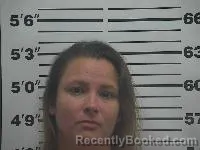 Mugshot of Aimee Marie Turley booked in Belmont County, Ohio on July 6, 2026