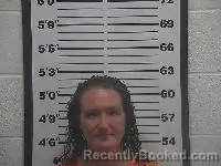 Mugshot of Kortney Rachael Reece booked in Belmont County, Ohio on July 7, 2026