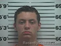 Mugshot of Caleb Allen Clark booked in Belmont County, Ohio on July 12, 2026