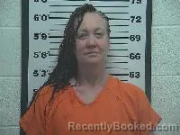 Mugshot of Laura Kathleen Hopkins booked in Belmont County, Ohio on July 17, 2026