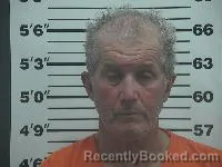 Mugshot of Mark Alan Thompson booked in Belmont County, Ohio on July 22, 2026