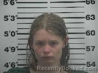 Mugshot of Autum Sky Palmer booked in Belmont County, Ohio on July 31, 2026