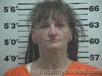 Mugshot of Stephanie Alina Shaffer booked in Belmont County, Ohio on July 31, 2026
