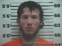 Mugshot of Brandon Douglas Plante booked in Belmont County, Ohio on August 1, 2026