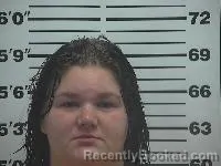 Mugshot of Nevaeh Ann Bruce booked in Belmont County, Ohio on September 9, 2026