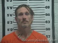 Mugshot of John Lawrence Askounes booked in Belmont County, Ohio on September 30, 2026