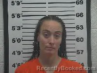 Mugshot of Rikki Dainelle Sanders booked in Belmont County, Ohio on September 30, 2026