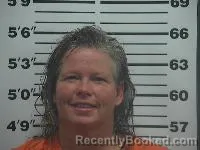 Mugshot of April Leigh Kish booked in Belmont County, Ohio on August 24, 2026