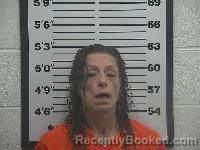 Mugshot of Rebecca Ann Moore booked in Belmont County, Ohio on June 8, 2026