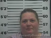 Mugshot of Jessica Dawn Hardway booked in Belmont County, Ohio on May 21, 2026