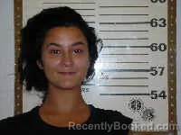 Mugshot of Natalie Mercedes Fagundo booked in Belmont County, Ohio on October 3, 2026