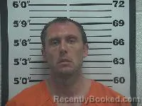 Mugshot of Brandon Russell Hoffman booked in Belmont County, Ohio on May 28, 2026