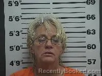 Mugshot of Christina Marie Palmer booked in Belmont County, Ohio on April 7, 2026