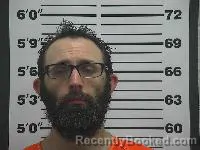 Mugshot of Levi Daniel Allen booked in Belmont County, Ohio on April 28, 2026