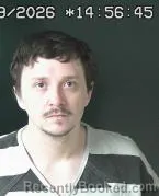 Mugshot of JORDAN MATTHEW BROWN booked in Brown County, Ohio on March 19, 2026