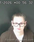 Mugshot of EVIE MARIE NEDELMAN booked in Brown County, Ohio on March 27, 2026