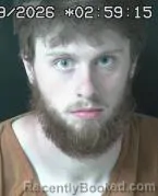 Mugshot of CARTER KEITH GRIFFITH booked in Brown County, Ohio on March 29, 2026