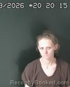 Mugshot of HEATHER RAY AMBURGEY booked in Brown County, Ohio on April 3, 2026