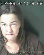 Mugshot of ALECIA MARIE BLACK booked in Brown County, Ohio on April 10, 2026