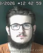 Mugshot of NAKOTA TRISTIAN SHULL booked in Brown County, Ohio on April 13, 2026