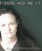 Mugshot of DARLA RENEA MINNIE booked in Brown County, Ohio on April 16, 2026