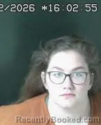 Mugshot of CAYLIN RAEANNE BROOKS booked in Brown County, Ohio on April 22, 2026