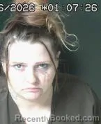 Mugshot of AMBER RAE JEAN TACKETT booked in Brown County, Ohio on April 26, 2026