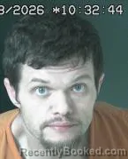 Mugshot of ZACHARIAH BRYCE GREGORY booked in Brown County, Ohio on May 8, 2026