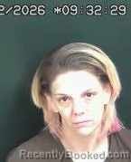 Mugshot of ROBBIE ALICIA LEGNER booked in Brown County, Ohio on June 2, 2026