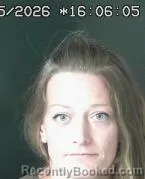 Mugshot of MORGAN LYNETTE SZCZEPEK booked in Brown County, Ohio on June 15, 2026