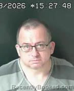 Mugshot of TRAVIS LYNN SOUDER booked in Brown County, Ohio on June 18, 2026