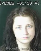 Mugshot of MEGAN ALEXIS SAMMONS booked in Brown County, Ohio on June 26, 2026