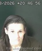 Mugshot of MELISSA JEAN KELLEY booked in Brown County, Ohio on July 8, 2026