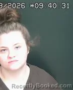 Mugshot of SUMMER RAE LEE NEWBERRY booked in Brown County, Ohio on July 28, 2026