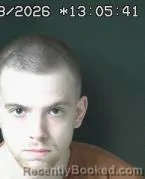 Mugshot of Damien Wayne Carl Legner booked in Brown County, Ohio on August 18, 2026