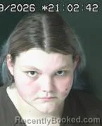 Mugshot of Madison Lynn Newland booked in Brown County, Ohio on August 19, 2026
