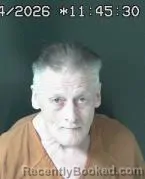 Mugshot of Timothy Clay Harvey booked in Brown County, Ohio on August 24, 2026