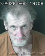 Mugshot of Gerald Russell Roush booked in Brown County, Ohio on August 29, 2026