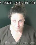 Mugshot of Leah Anne Adams booked in Brown County, Ohio on September 5, 2026