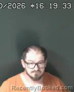 Mugshot of Timothy Matthew Welch booked in Brown County, Ohio on September 10, 2026