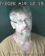 Mugshot of James Edward Harvey booked in Brown County, Ohio on September 27, 2026