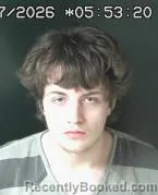 Mugshot of Aiden Snider booked in Brown County, Ohio on October 17, 2026